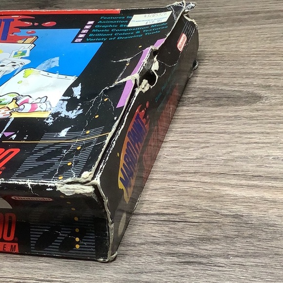 Super Nintendo MARIO PAINT w/ mouse and pad played <10x - Picture 11 of 15
